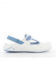 Oxypas Safety Jogger Carly Wit/Blauw